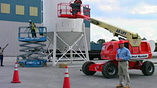 Aerial Work Platforms: Safe Operation of Scissor and Boom Lifts