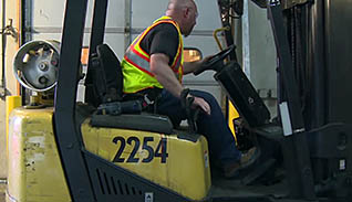 Forklift Safety: Industrial Counterbalance Lift Trucks