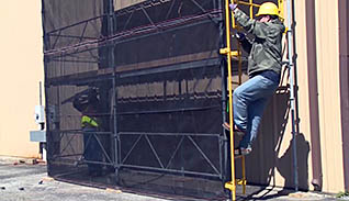 Walking And Working Surfaces: Scaffolding