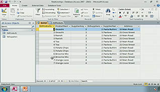 Microsoft Access 2010 - Joining Tables