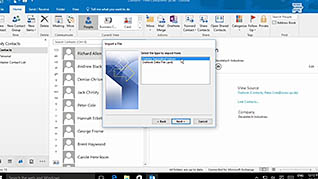 Microsoft Outlook 2016 Level 2.6: Managing Contacts