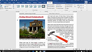 Microsoft Word 2016 Level 3.1: Manipulating Images